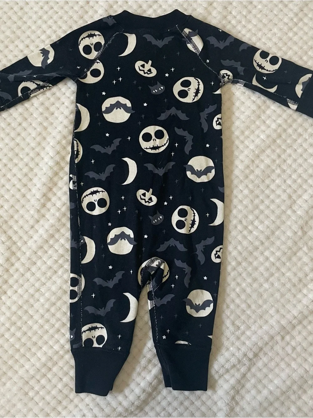 Hanna Andersson Disney Nightmare Before Christmas Jack Skellington one piece
